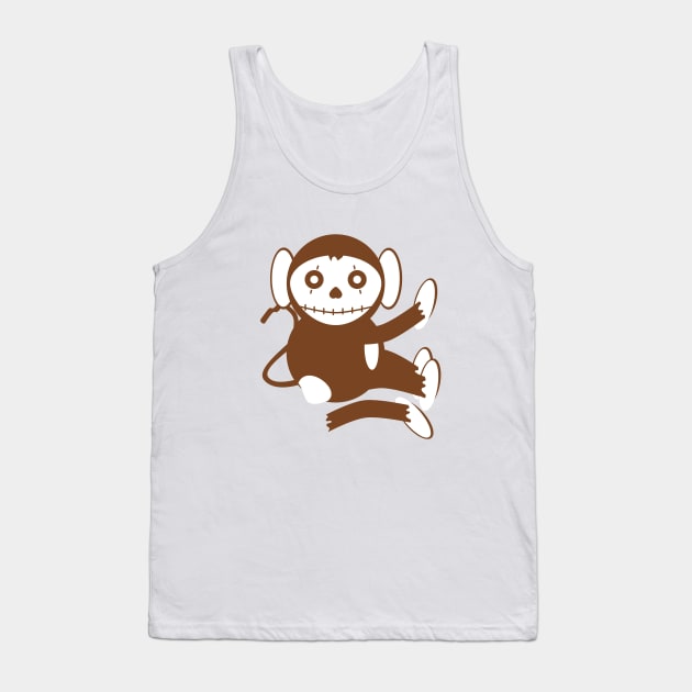 Cute Dead Monkey Tank Top by mailboxdisco